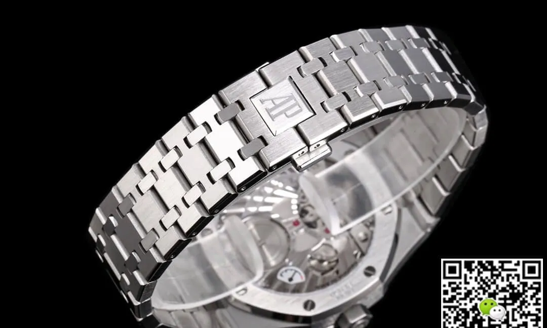 Audemars Piguet Royal Oak Tourbillon 26530PT.OO.1220PT.01 R8 Factory 1:1 Best Edition Replica Watch Silver Strap